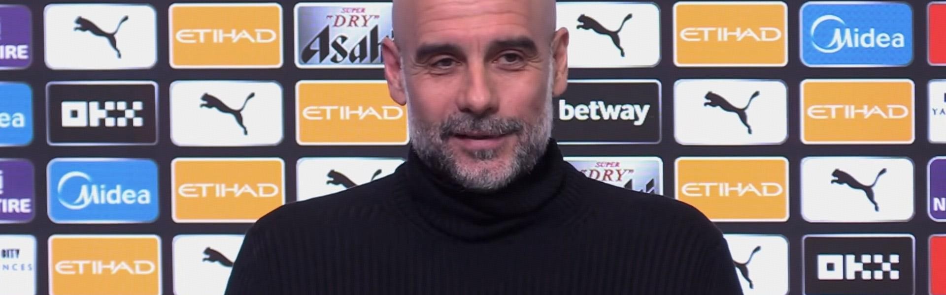 B体育登录入口-瓜迪奥拉：我会履行完合同；理解格伊为什么不能踢联赛杯决赛